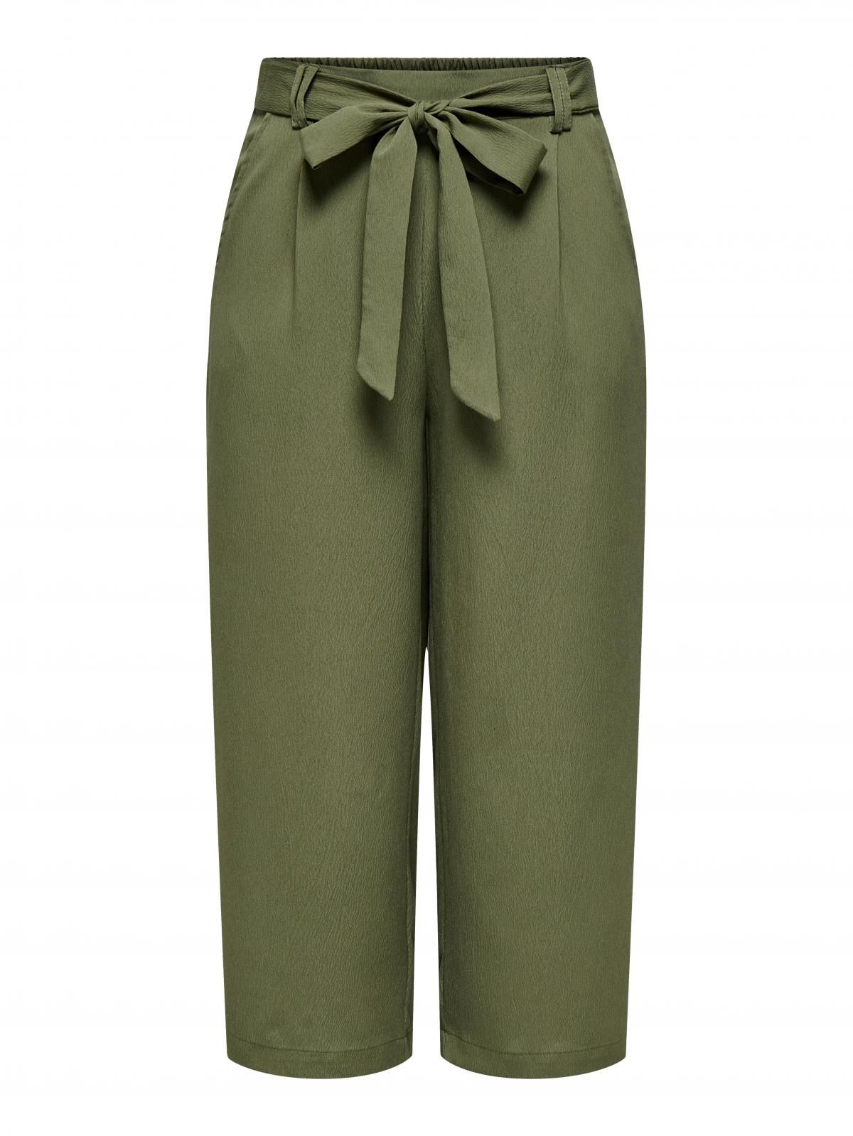 온리 와이드핏 테크니컬 벨티드 팔라조 팬츠 15342658_4263 GREEN / KALAMATA - 상세 이미지 3