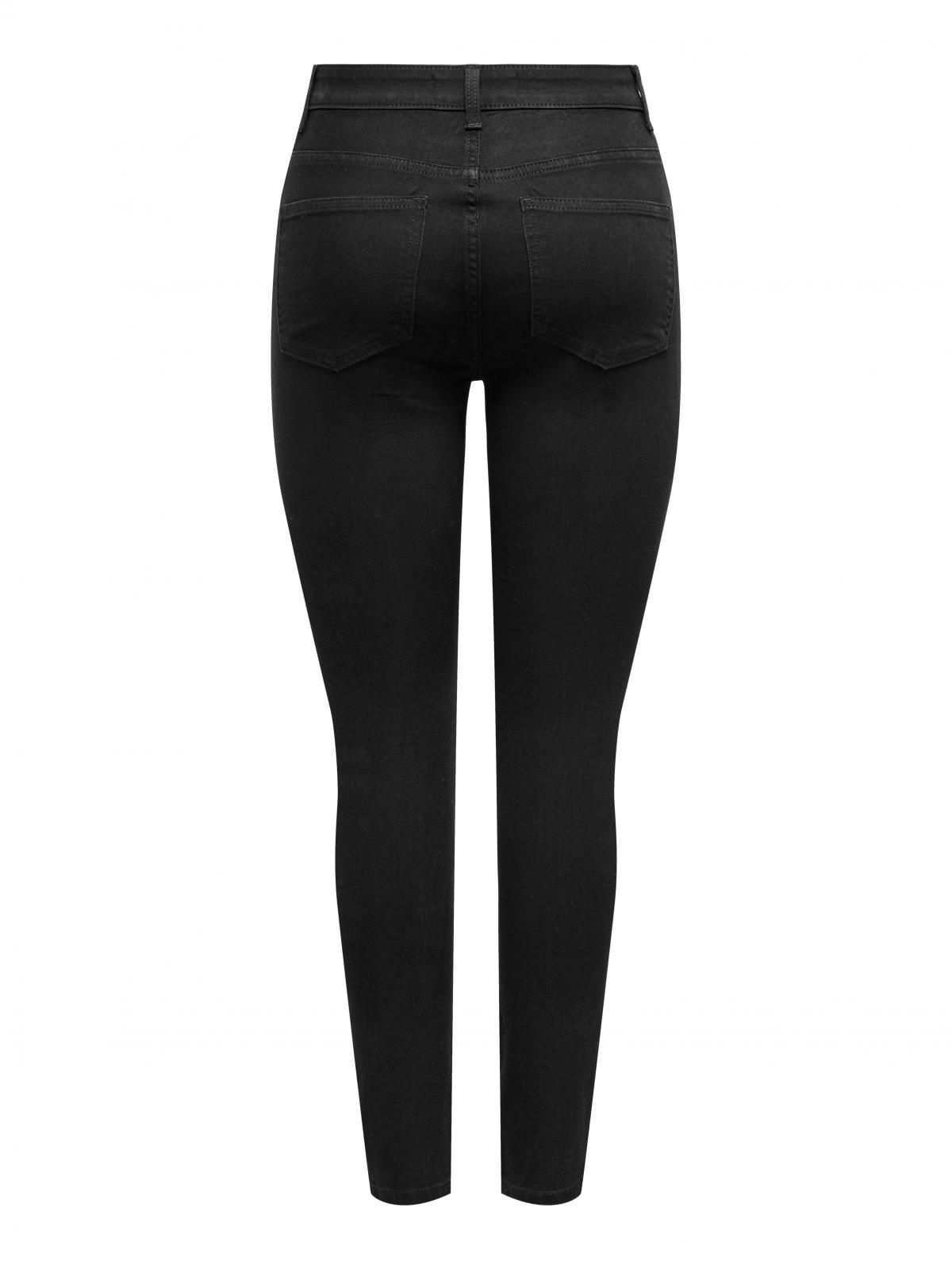 제이디와이 하이웨이스트 스키니핏 데님 블랙 진 15317455_2103 BLACK / BLACK DENIM - 상세 이미지 4