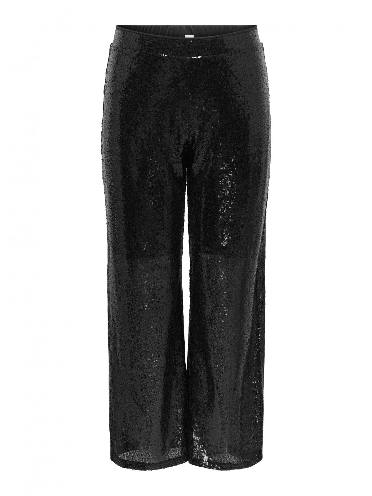 온리 시퀸 와이드핏 테크니컬 팬츠 15368975_2161_1253010 BLACK / BLACK - 상세 이미지 3