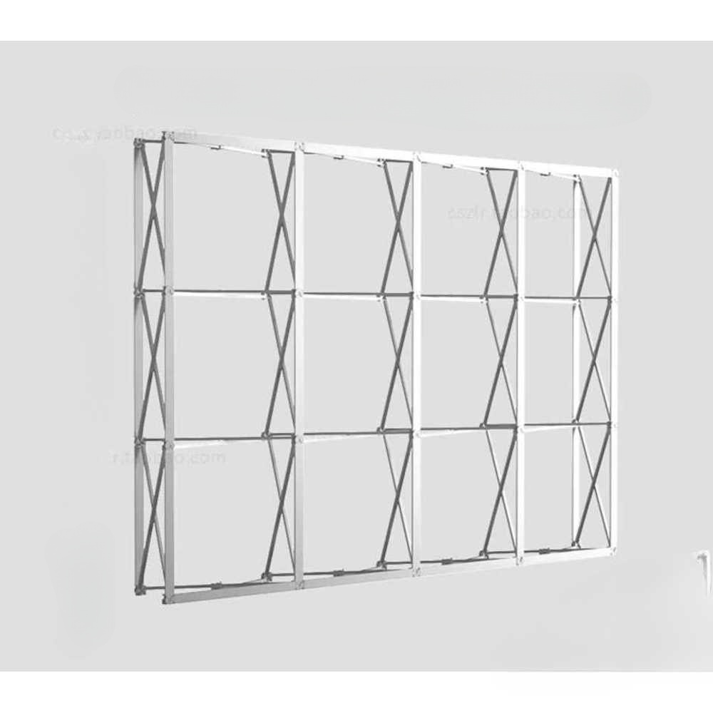 행사 포토월 스탠드 대형 배경판 전시 촬영 거치대 강철 3x4칸(260x345cm) - 상세 이미지 2