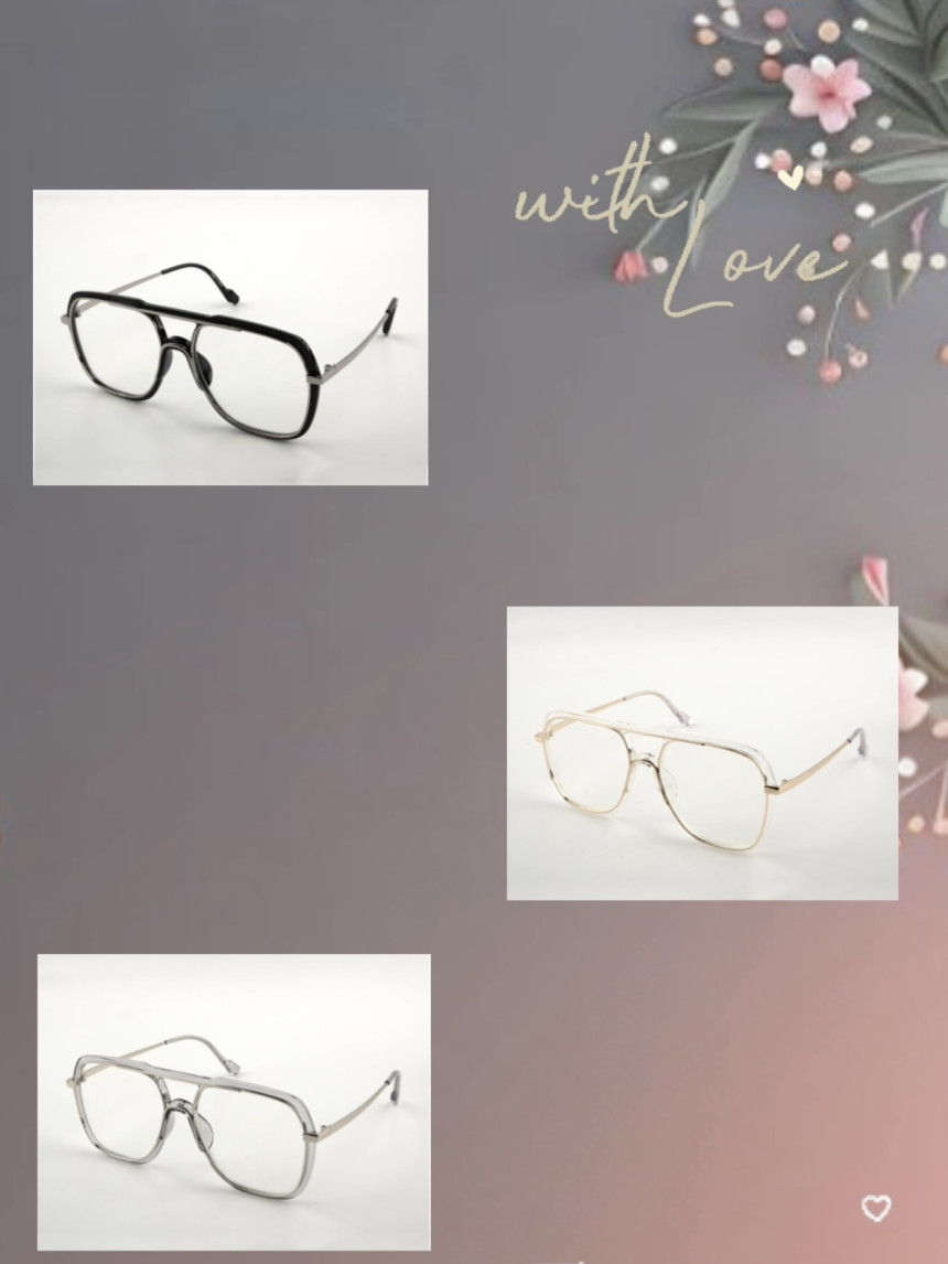 뿔테안경 🕶 B1176-0703 사이즈 58빅사이즈 투브릿지 남녀공용케이스+크리너 증정