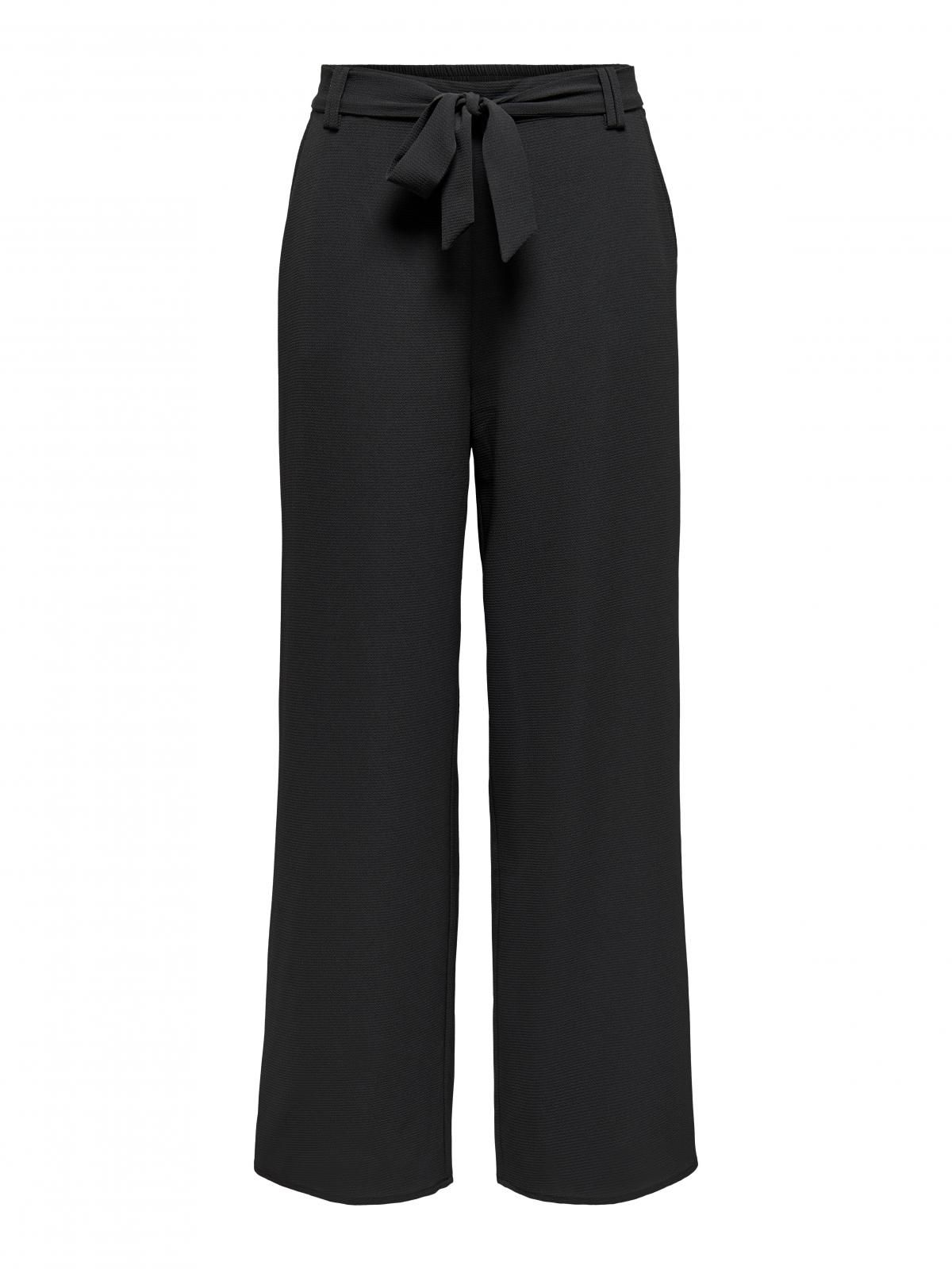 온리 와이드핏 레귤러 테크니컬 팬츠 벨트 15264445_2161 BLACK / BLACK - 상세 이미지 3