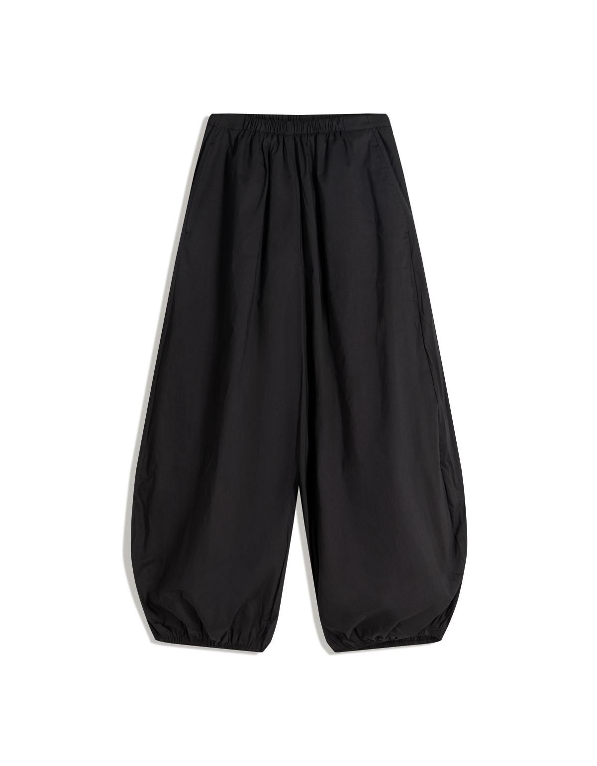 버쉬카 와이드 벌룬핏 블루머 팬츠 0062/741 BLACK - 상세 이미지 5