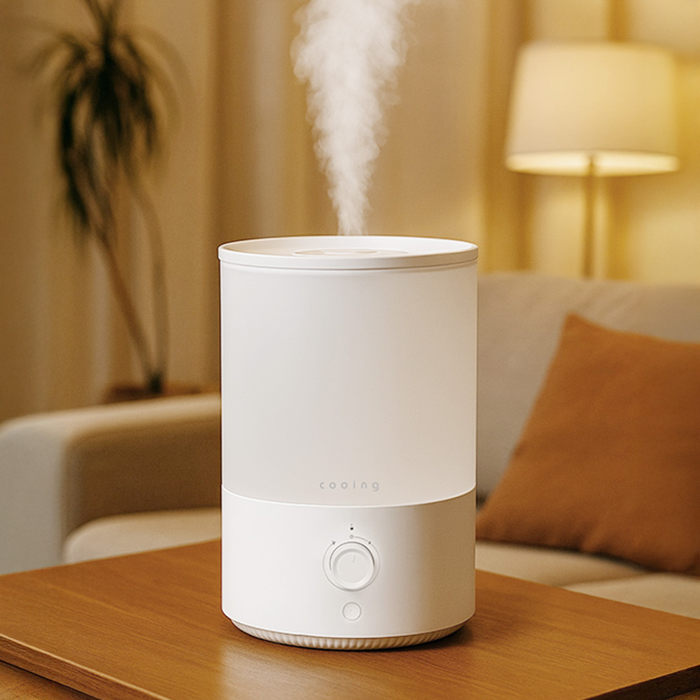 쿠잉 초음파 가습기 HD-035W 미니 대용량 사무실 탁상용 소형 대형