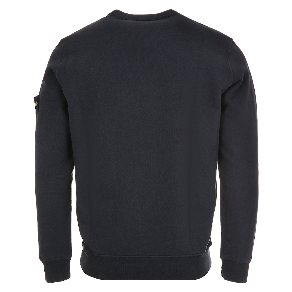 스톤아일랜드 와펜 오가닉 코튼 네이비 맨투맨 811562420 V0020 (2024 F/W) XXL - 상세 이미지 5