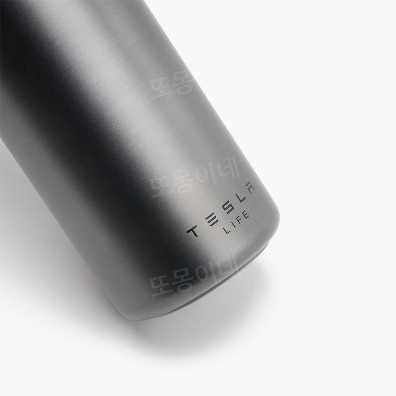 테슬라 공식 휴대용 원터치 텀블러 600ML - 상세 이미지 4