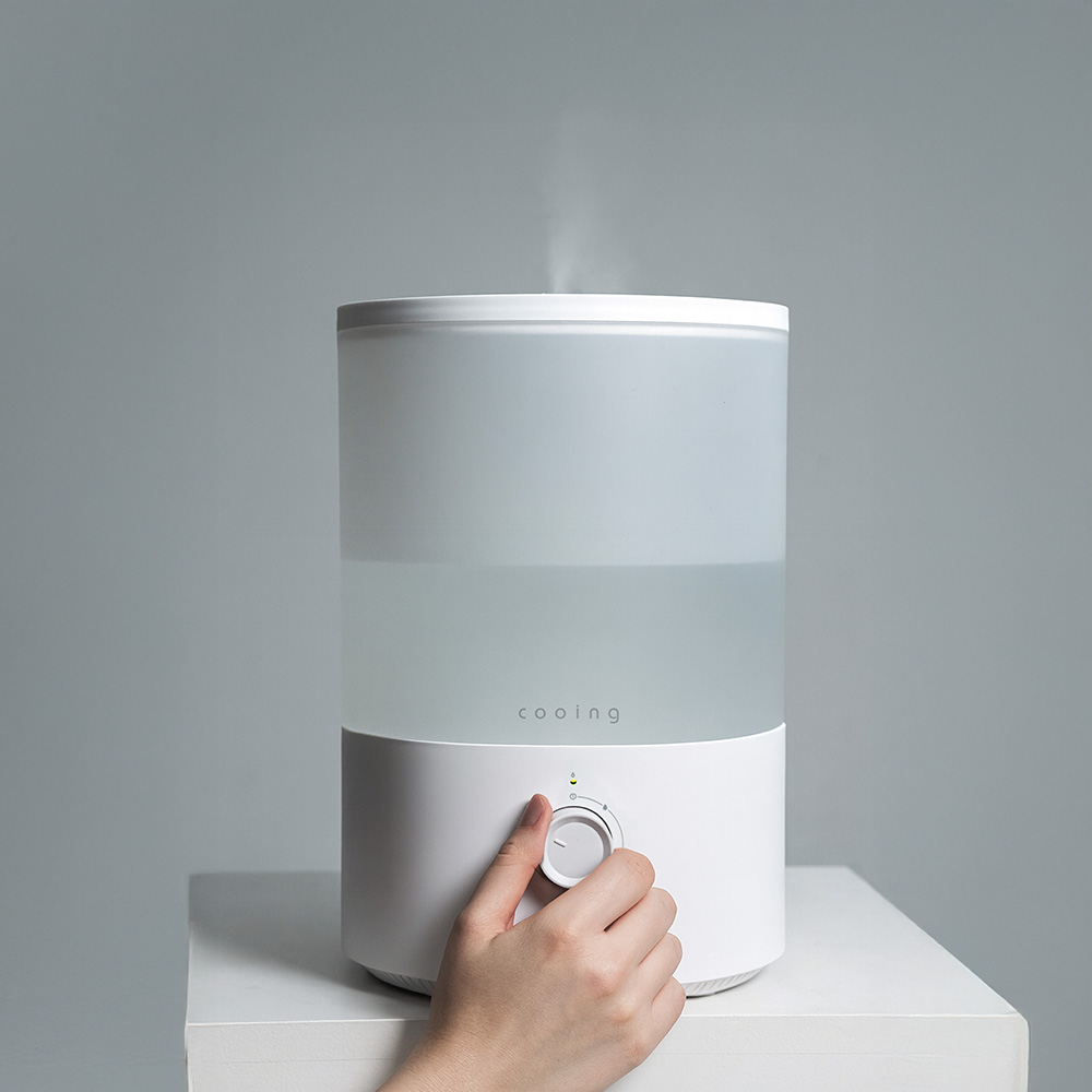 쿠잉 초음파 가습기 HD-035W 미니 대용량 사무실 탁상용 소형 대형