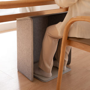 디큐브 사무실 발난로 파티션히터 히팅패드 다리워머 온열기 책상밑 개봉기 | 실사용 후기 - 상품 이미지 1