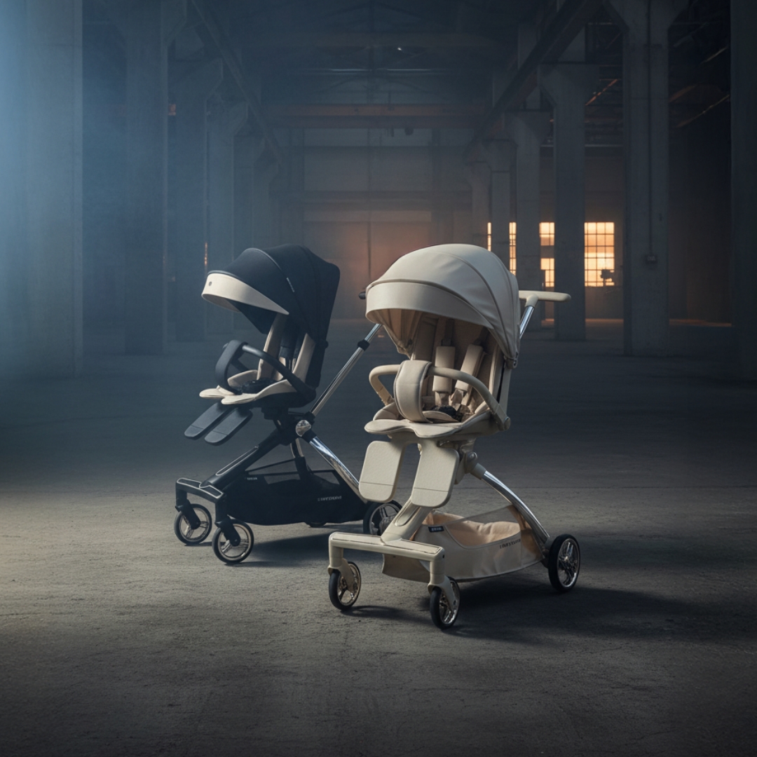 [누비앤타보] NUVY 노바 트라이크 휴대용 유모카 TAVO프리미엄 버전 블랙