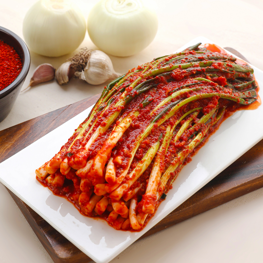매콤알싸 파김치 1kg 국내산 100% 쪽파 김치 - 상품 이미지