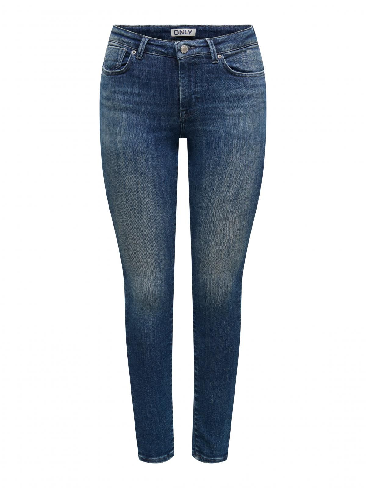 온리 데님 미드라이즈 스키니핏 청바지 15366668_2114 BLUE / DARK BLUE DENIM - 상세 이미지 3