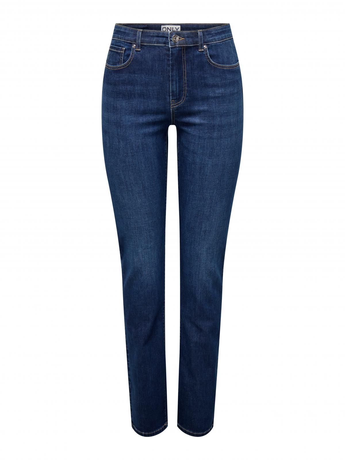 온리 데님 미드웨이스트 슬림핏 청바지 15318589_2114 BLUE / DARK BLUE DENIM - 상세 이미지 3