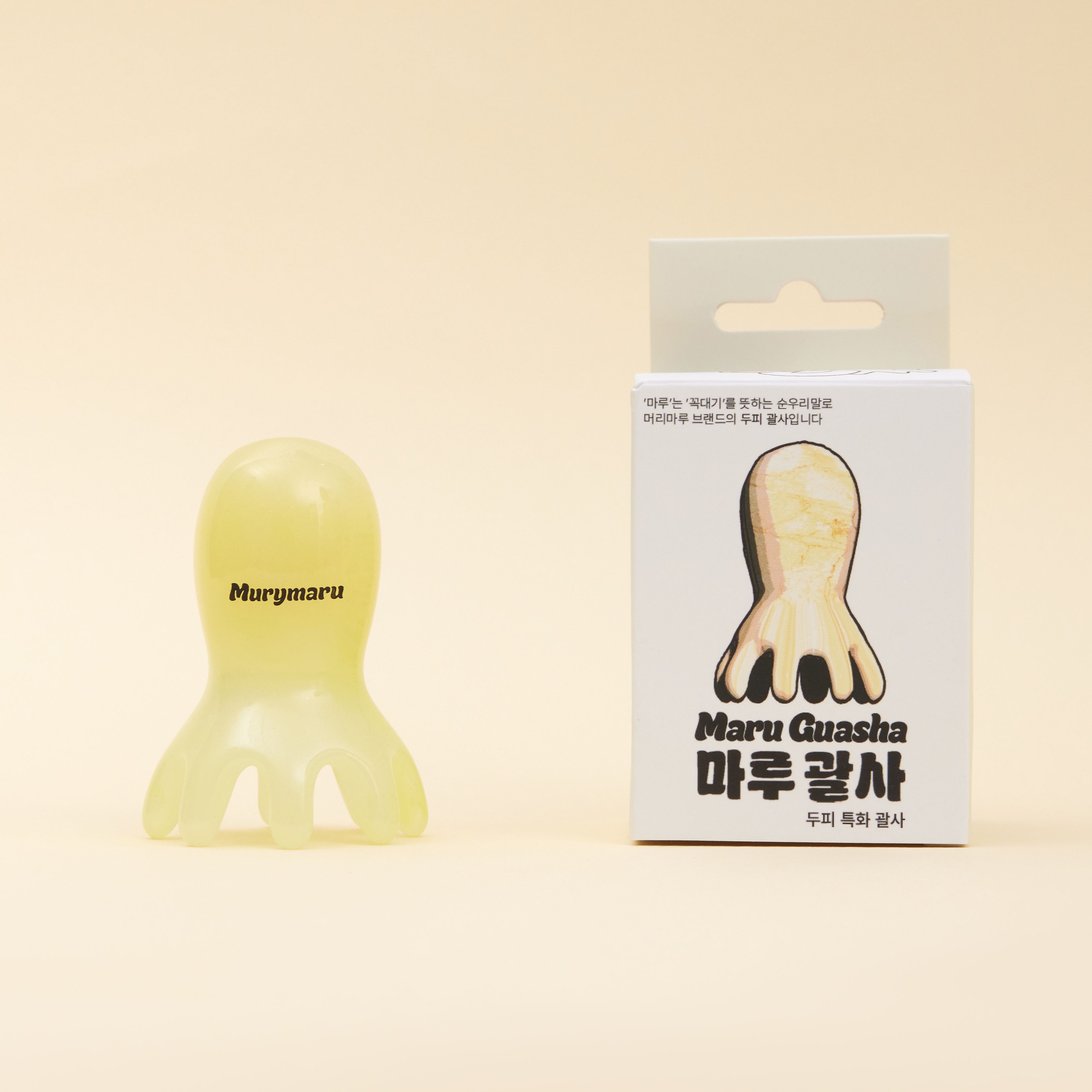괄사 두피 마사지기 문어 디자인 승모근 지압 마사지 꿀팁