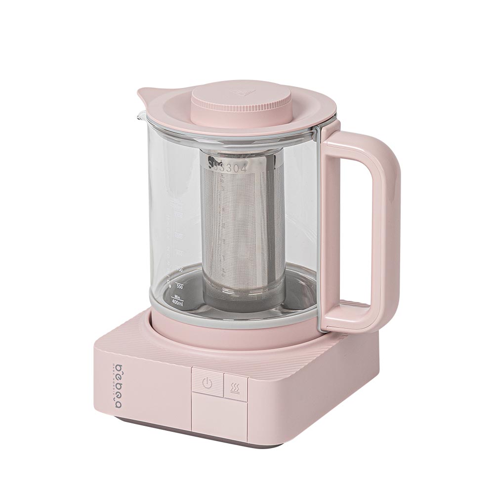 스텐316L 아기 분유포트 염소제거모드 보온 온도조절 내열유리 티포트 차탕기 전기주전자