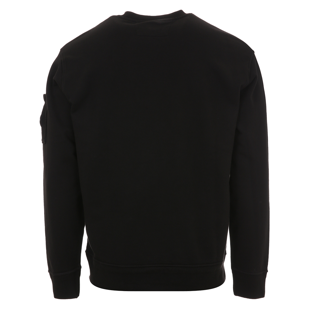 CP컴퍼니 렌즈 블랙 맨투맨 18CMSS098A 110044G 999 (2025 S/S) XL - 상세 이미지 5