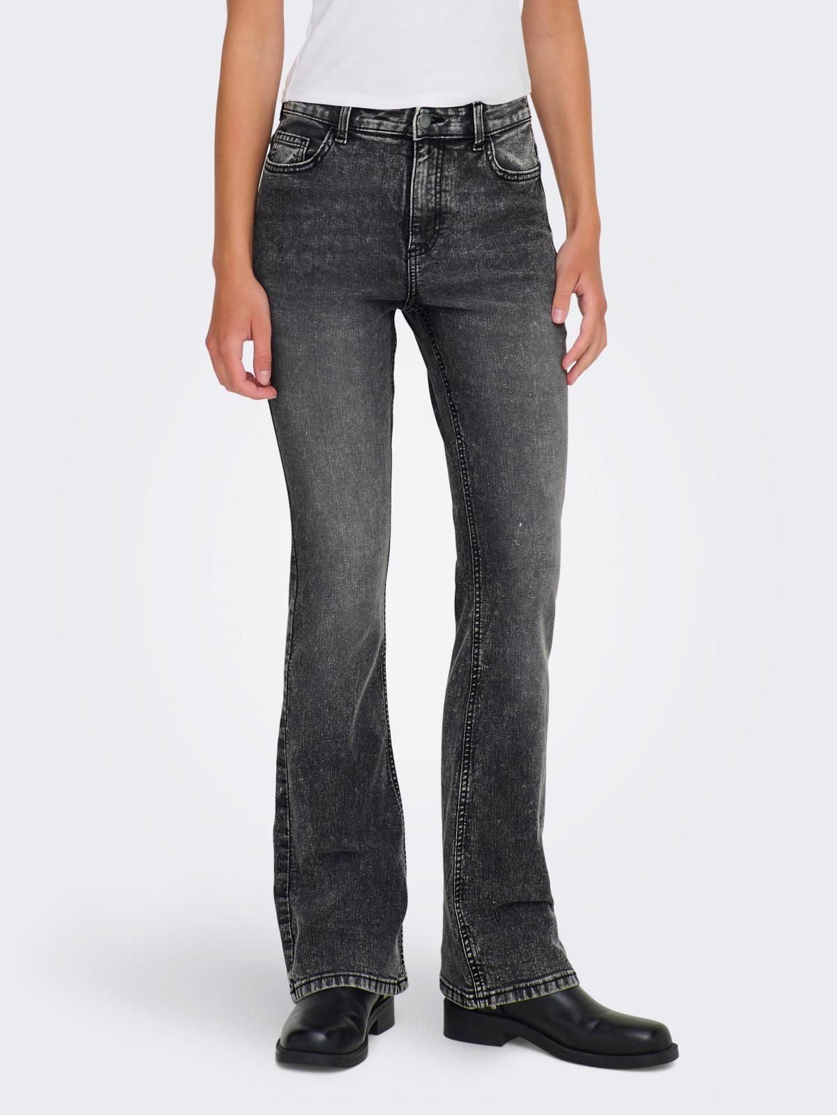 제이디와이 부츠컷 하이웨이스트 데님 팬츠 15354188_3601 GREY / GREY DENIM - 상품 이미지
