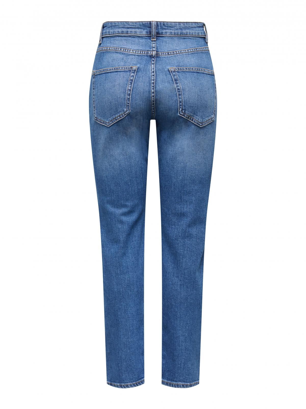 온리 하이웨이스트 데님 맘핏 진 15361602_2115 BLUE / MEDIUM BLUE DENIM - 상세 이미지 2