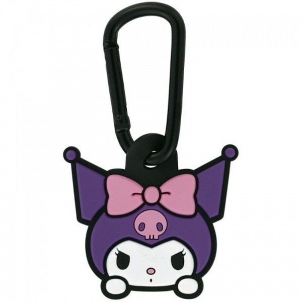 산리오 쿠로미 마스코트 카라비너 가방고리 키링