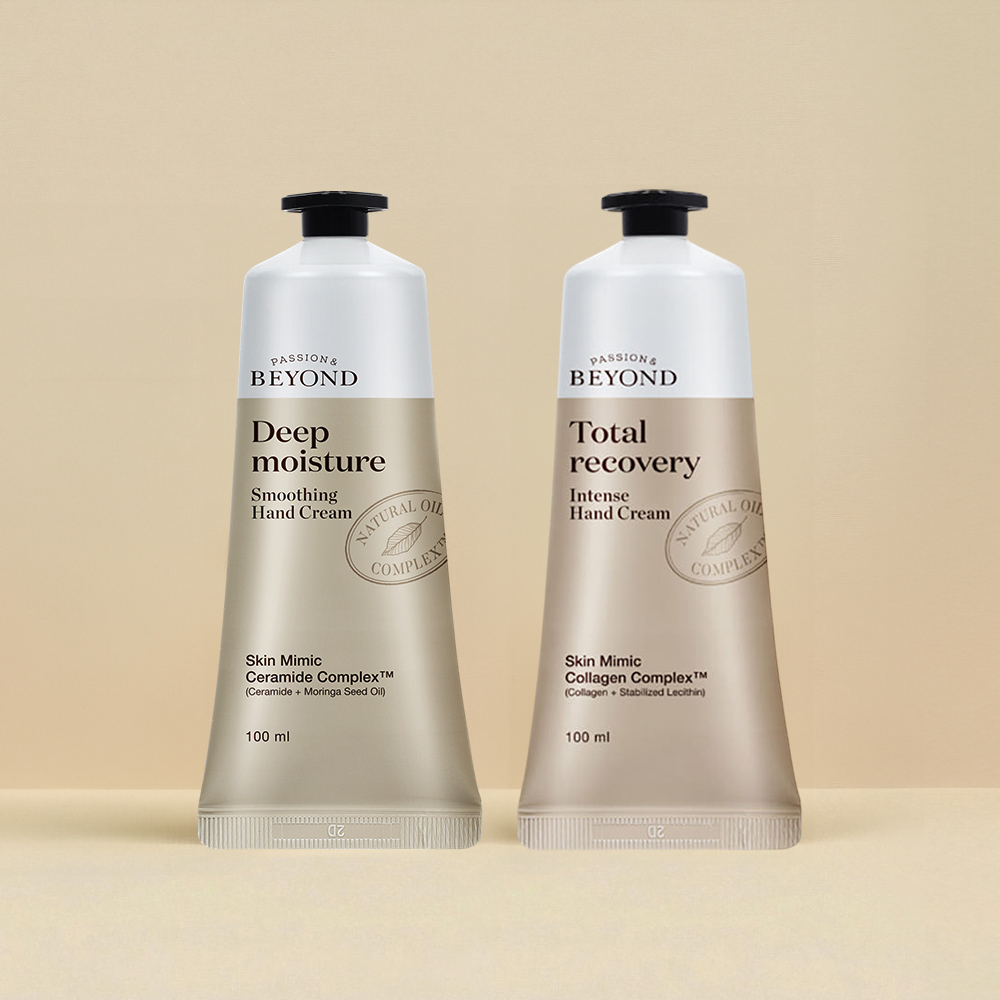 비욘드 대용량 머스크향 사과향 딥모이스처 스무딩 핸드크림 100 mL