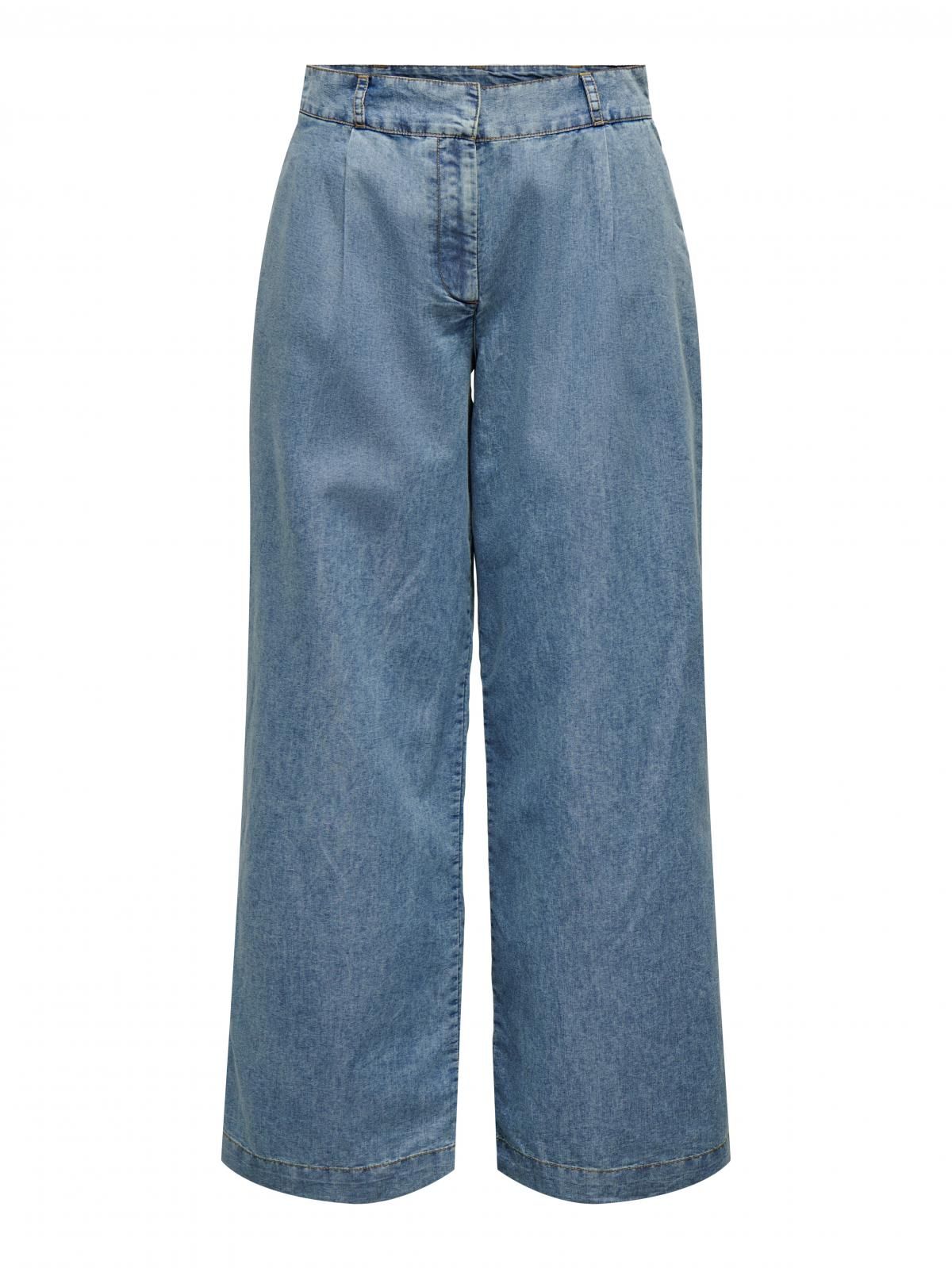 제이디와이 트렌디 와이드핏 데님 팬츠 15333547_2115 BLUE / MEDIUM BLUE DENIM - 상세 이미지 3