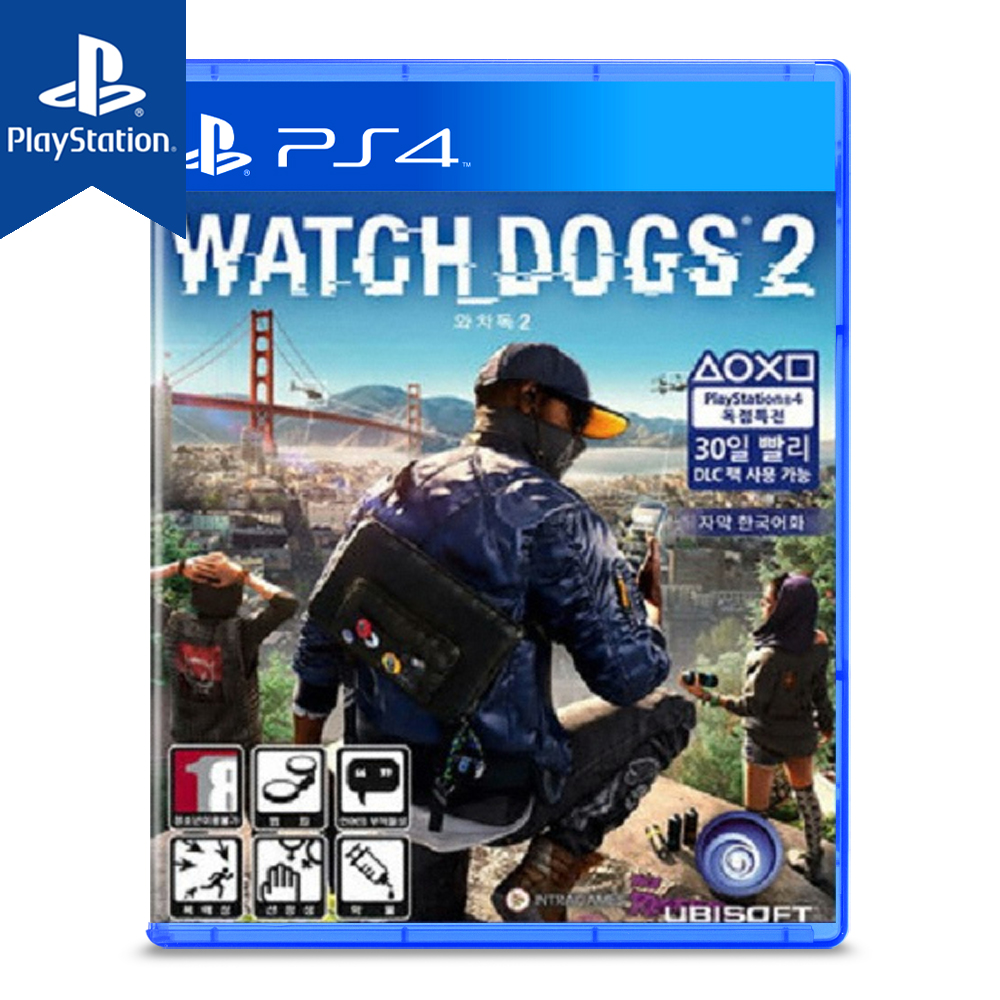 PS4 와치독 2 한글 새제품 CD (PS5 호환) - 메인 이미지