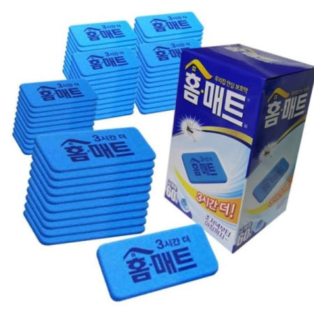 콘센트 15시간지속 전자모기향용 홈매트 리필패드60매