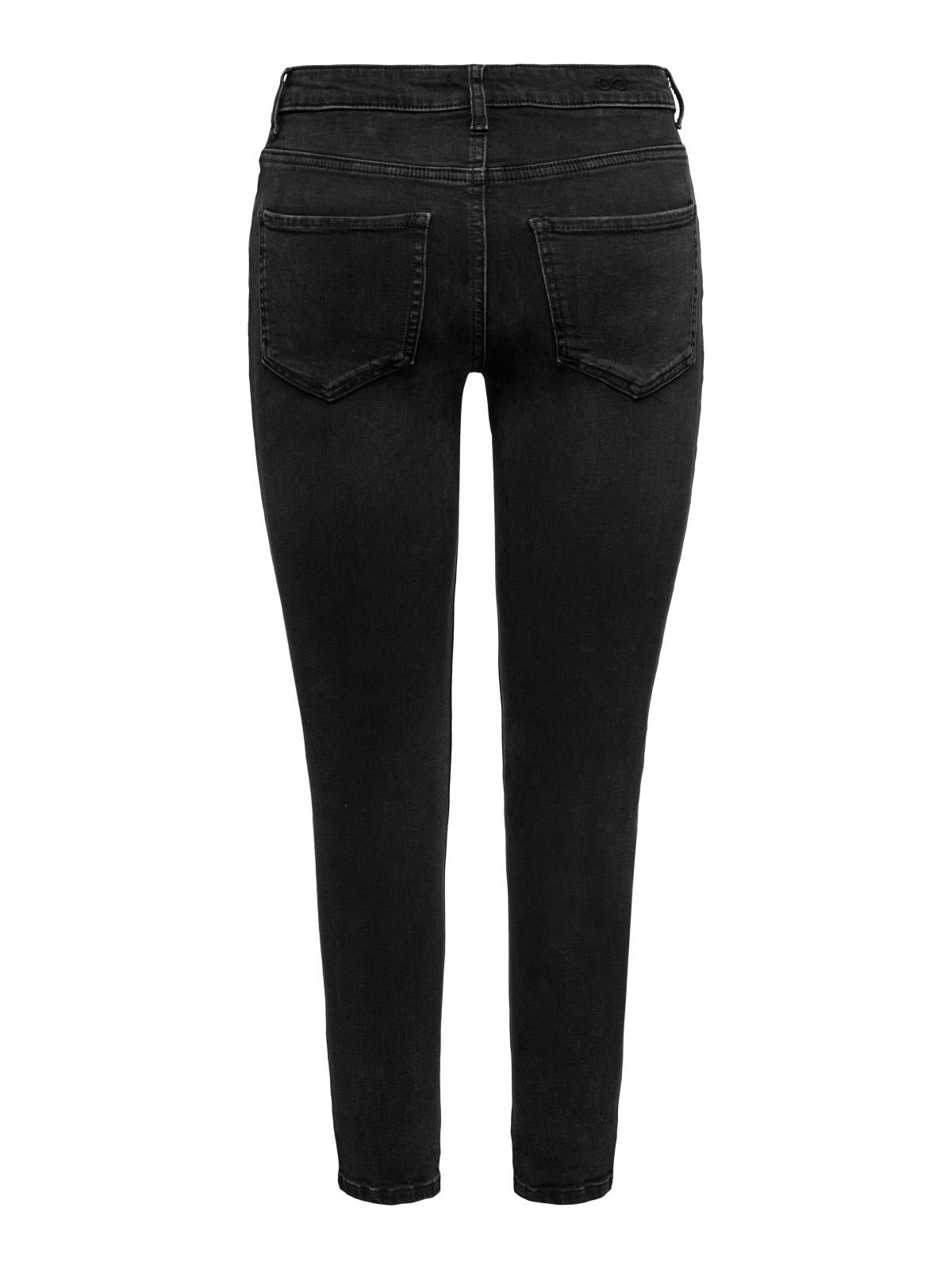 제이디와이 데님 미드웨이스트 스키니핏 진 흑청 15346535_2103 BLACK / BLACK DENIM - 상세 이미지 4