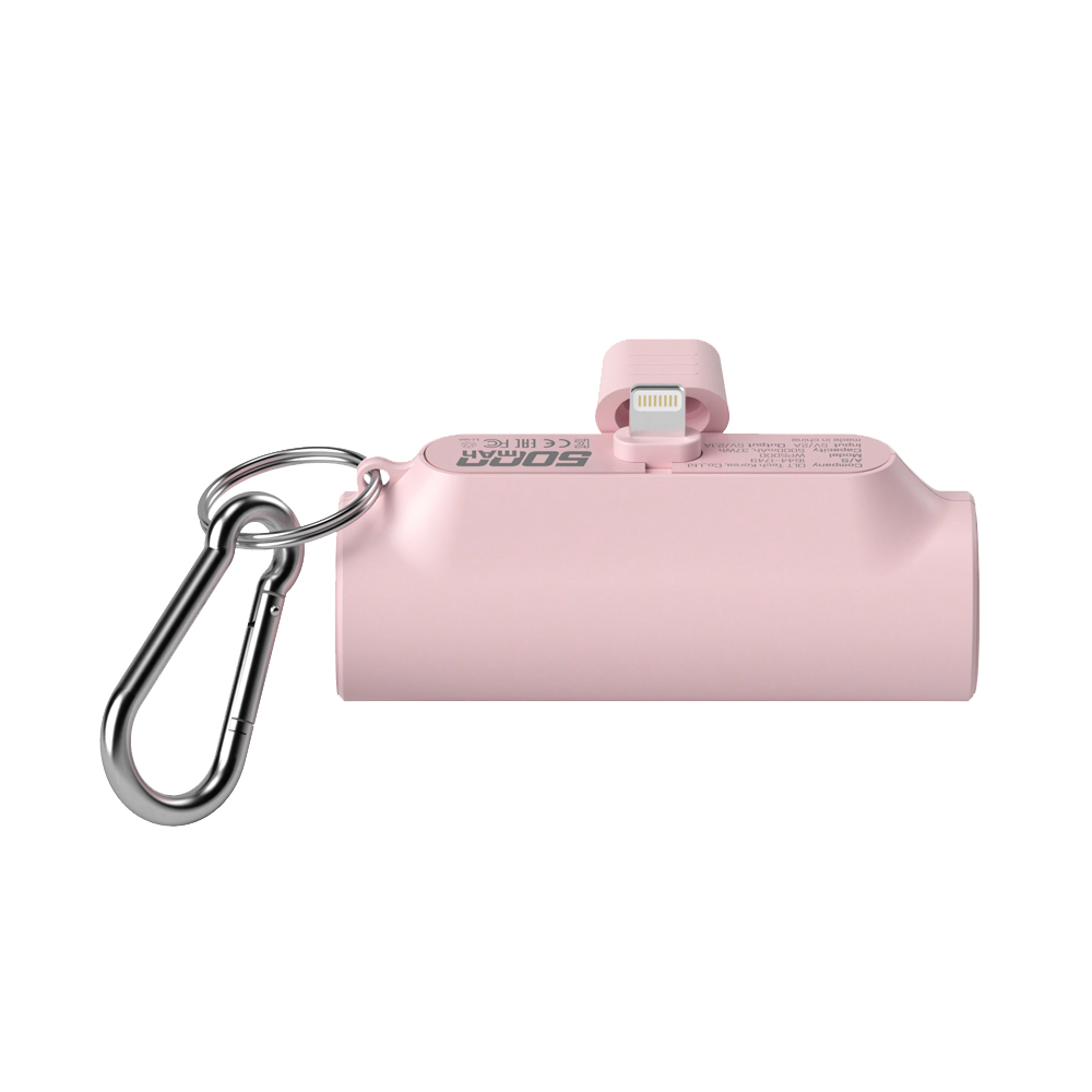 이어맥 팬톤 아이폰 라이트닝 8핀 미니 도킹형 보조배터리 5000mAh 이미지 8