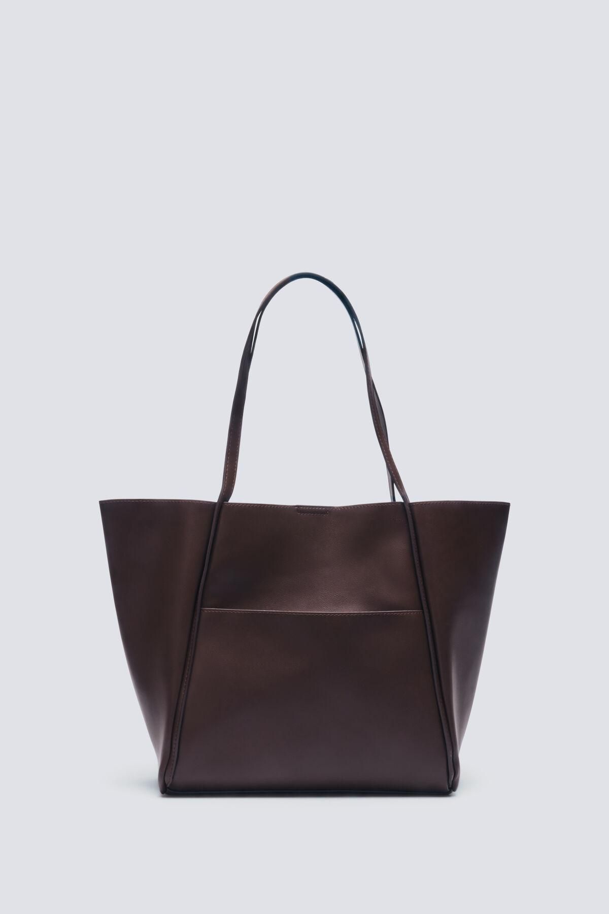 스프링필드 소프트 토트 쇼퍼백 마그넷클로징 8522277 MARRON - 메인 이미지