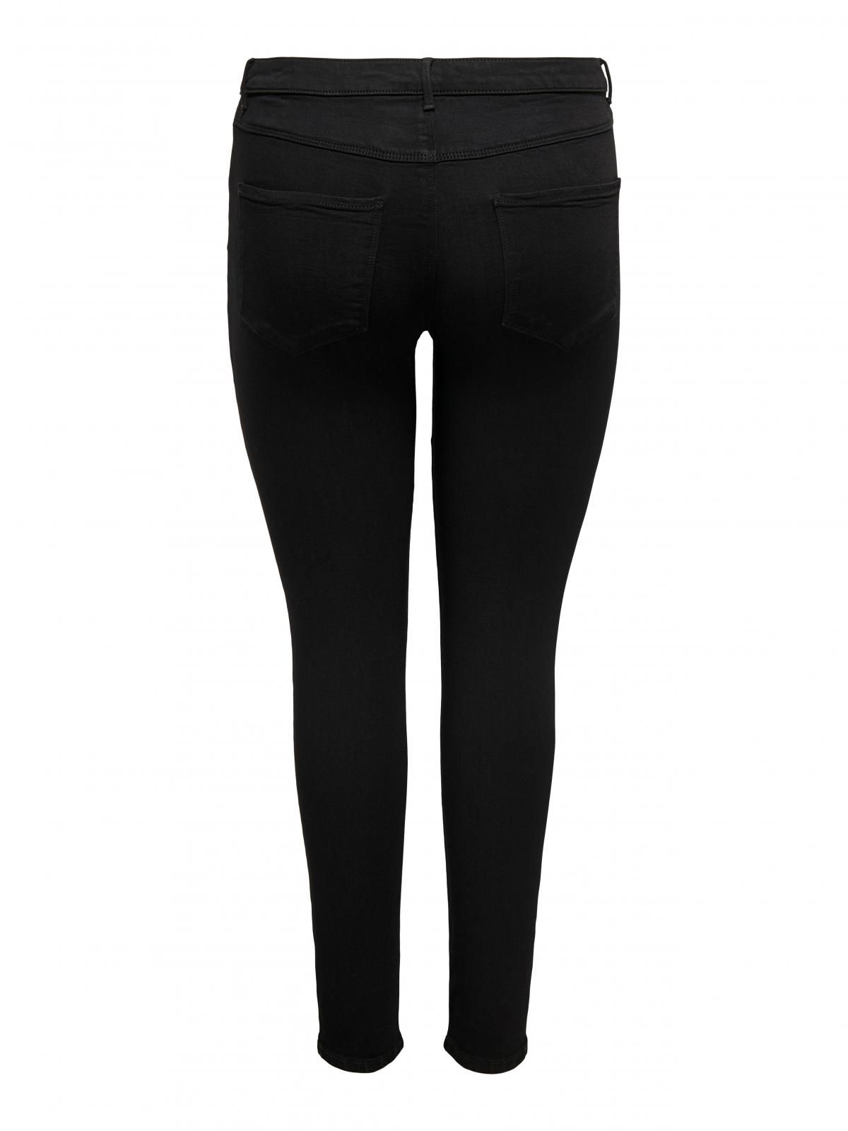 온리 컴포트 테크니컬 스키니핏 블랙 데님 팬츠 15174943_2161 BLACK / BLACK - 상세 이미지 4