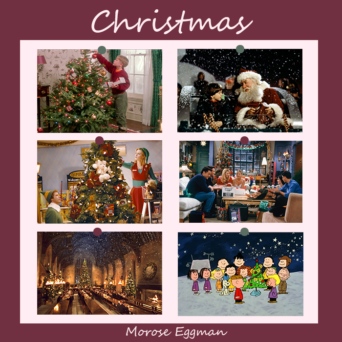 크리스마스 홈파티 배경 프로젝터 미니 빔 merry christmas 23종 - 메인 이미지