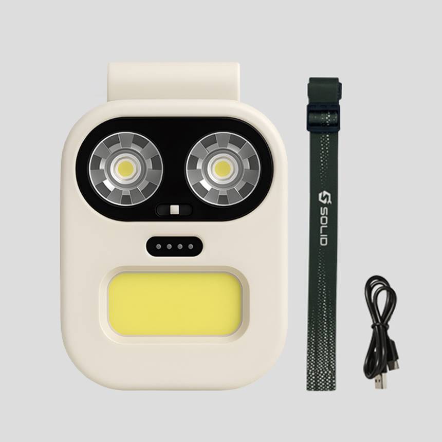 솔리드 LED 헤드랜턴 런닝 캠핑 낚시 해루질 등산 모션센서 충전 램프 라이트 S-HR02