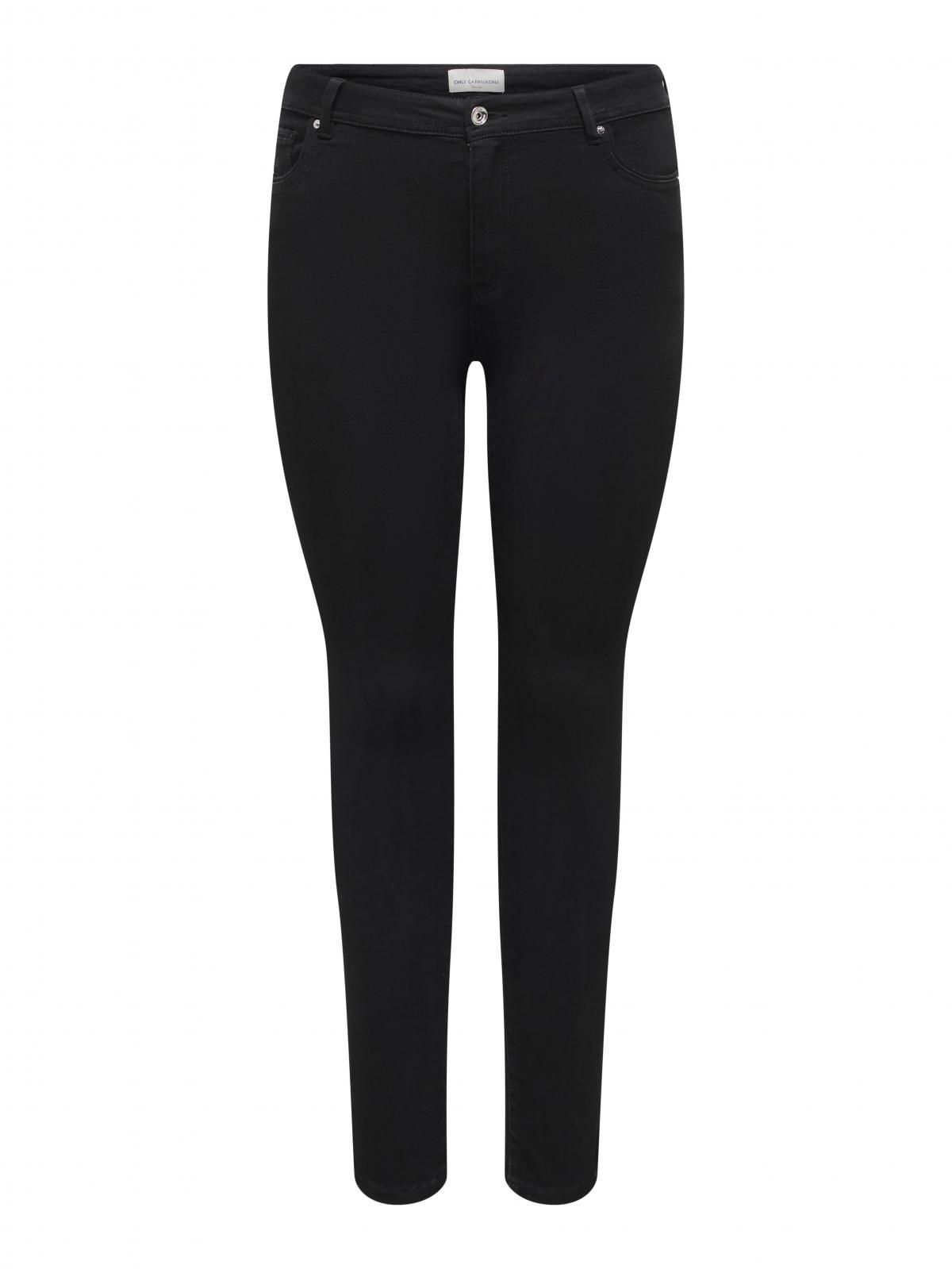 온리 빅사이즈 테크니컬 스키니핏 블랙 데님 진 15352625_2103 BLACK / BLACK DENIM - 상품 이미지