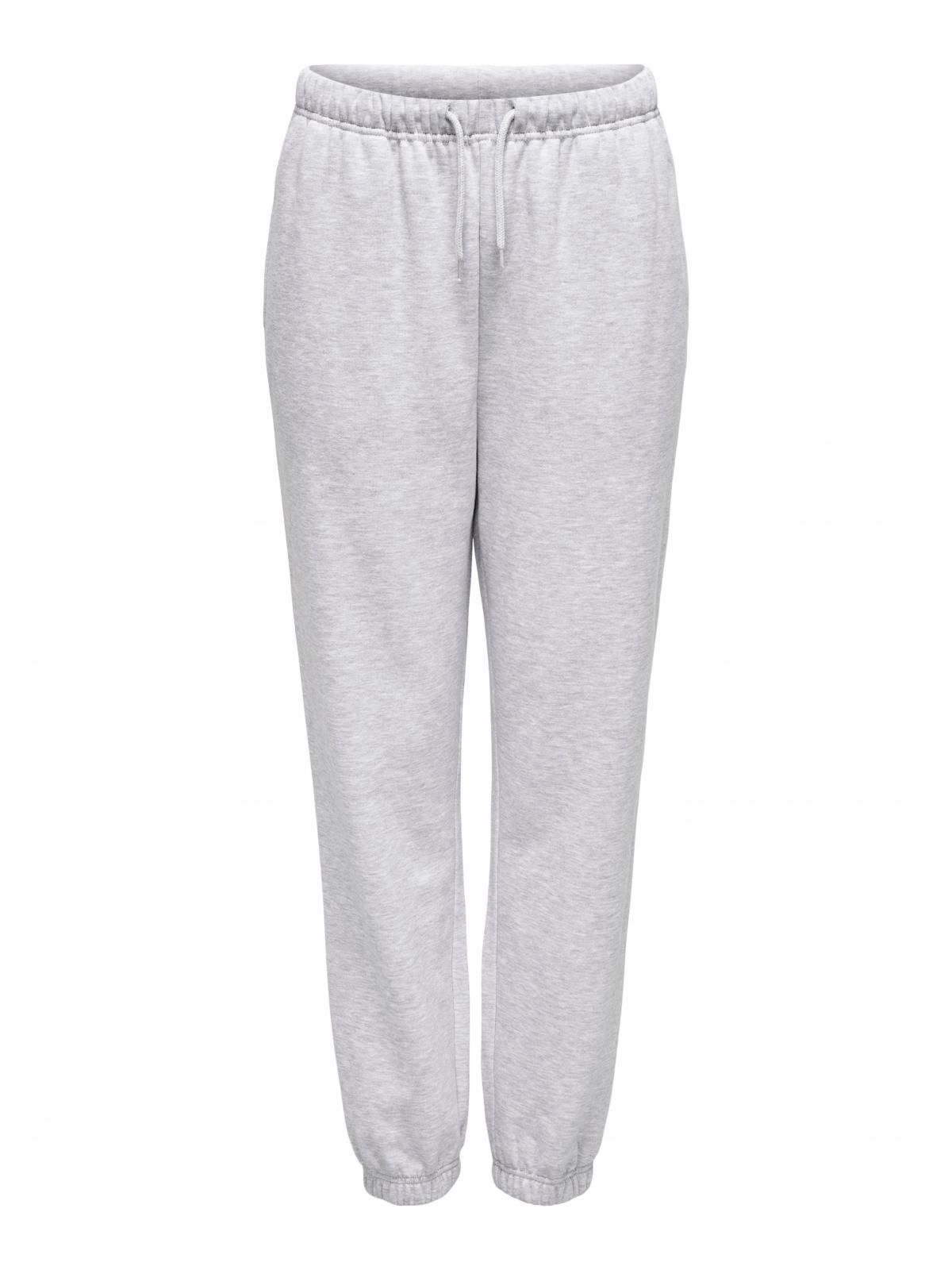 온리 그레이 스트레치 레귤러핏 조거팬츠 15321402_2381 GREY / LIGHT GREY MELANGE - 상세 이미지 3