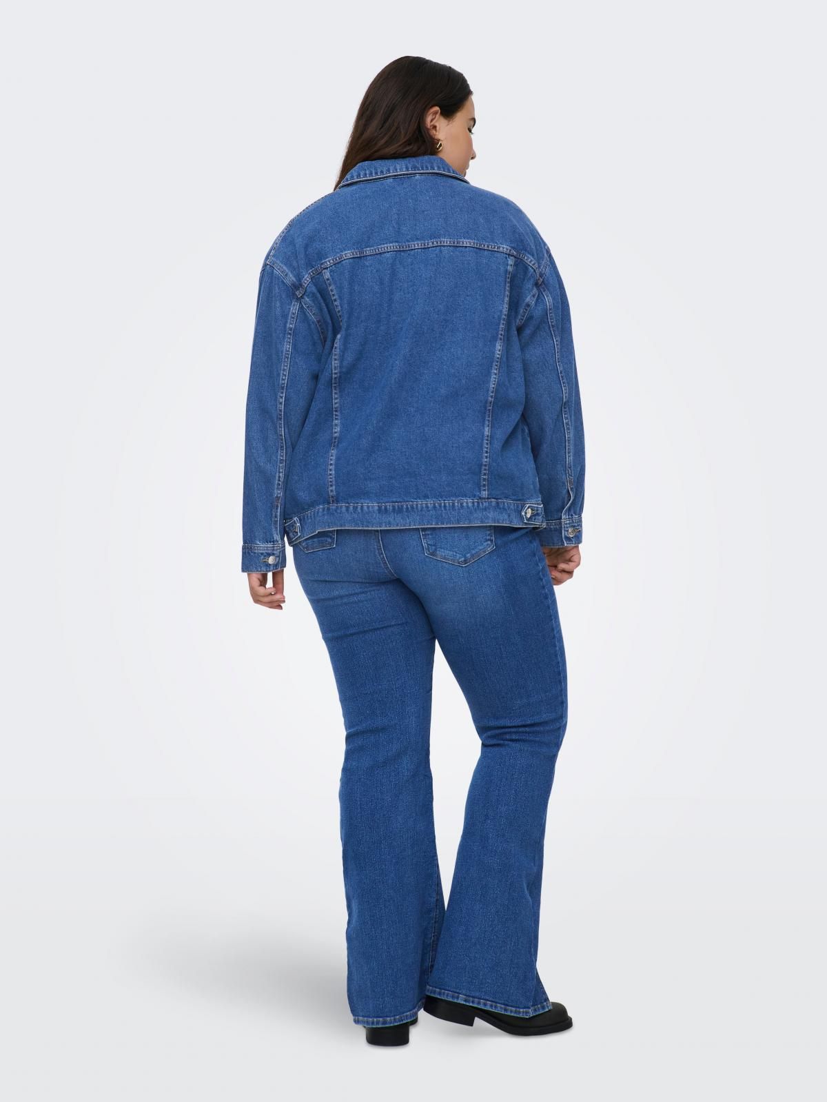 온리 오버핏 데님 재킷 15349873_2114 BLUE / DARK BLUE DENIM - 상세 이미지 2