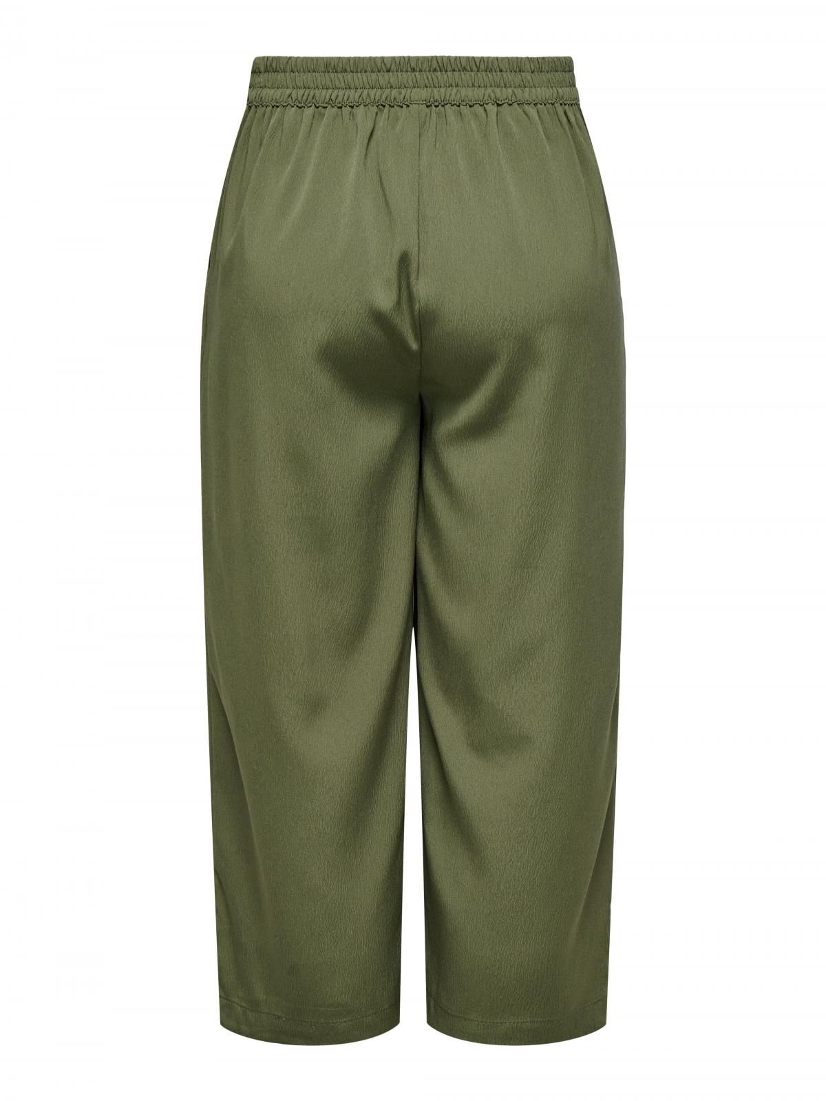 온리 와이드핏 테크니컬 벨티드 팔라조 팬츠 15342658_4263 GREEN / KALAMATA - 상세 이미지 4