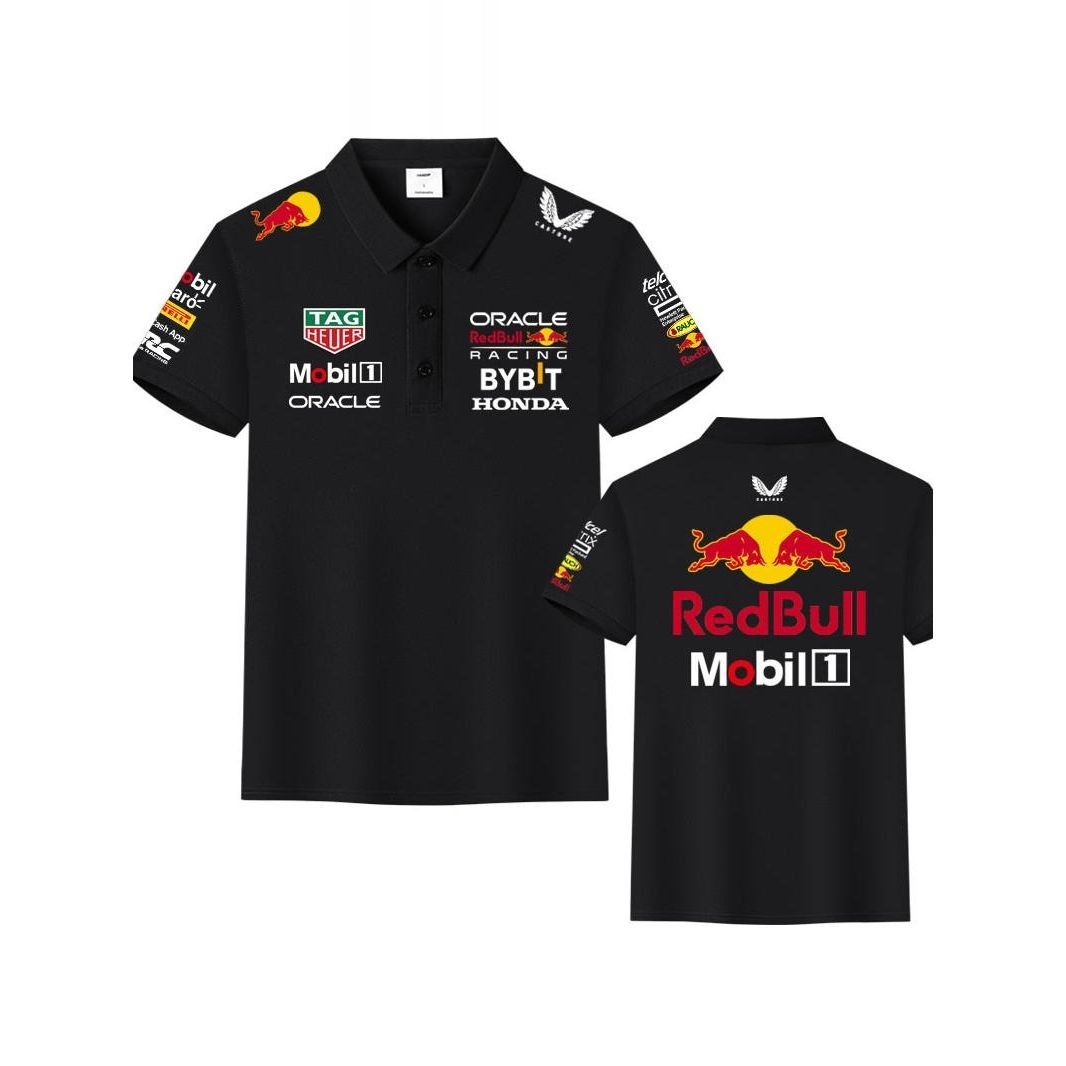 f1 유니폼 티셔츠 레이싱 반팔티 반팔 포뮬러원 페라리 레드불 레이서 긴팔 - 상품 이미지