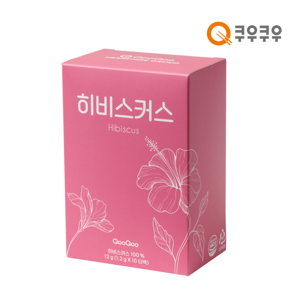 쿠우쿠우 레이디 히비스커스 허브차 10티백 - 상품 이미지