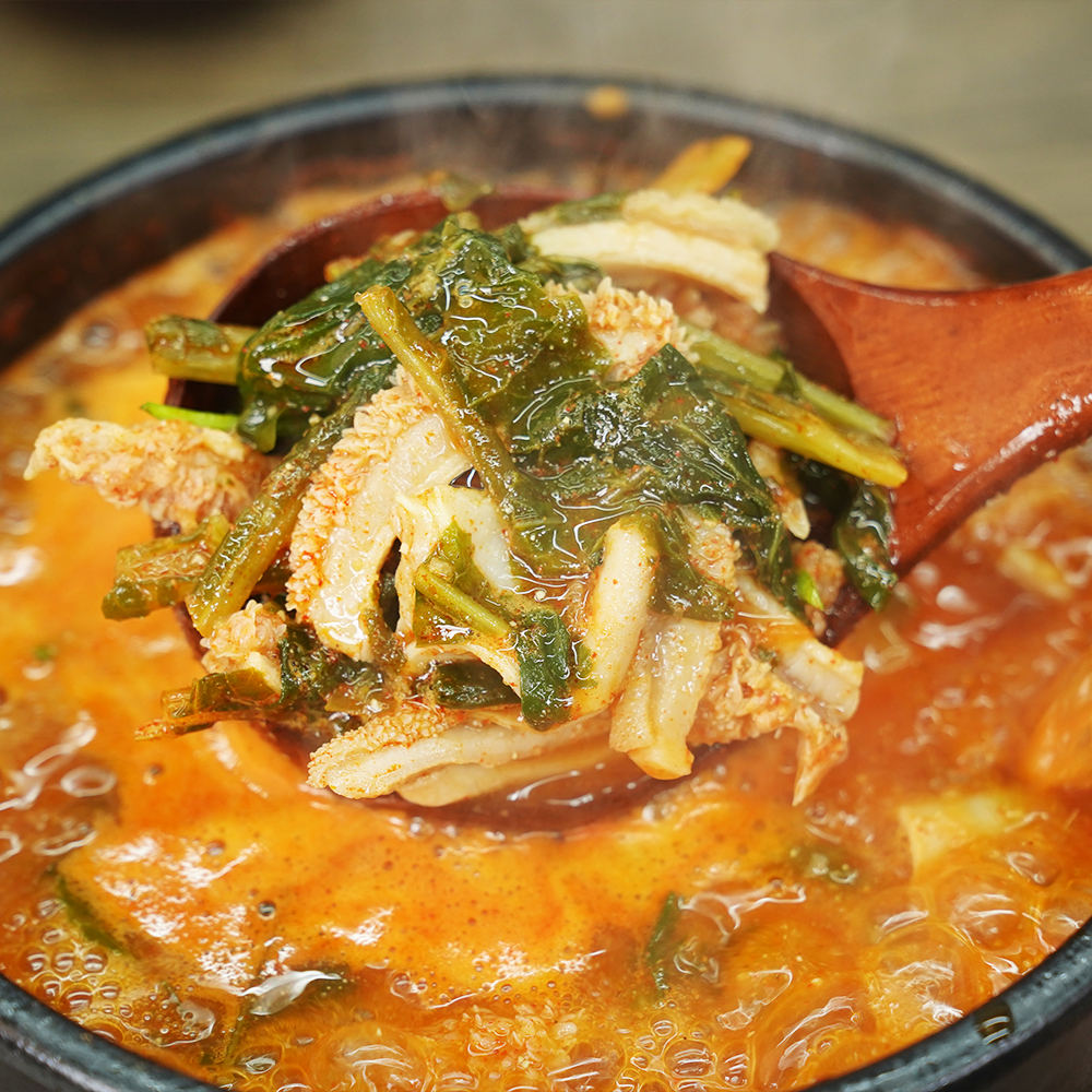 집에서먹자 곱창전골 곱이고운 푸짐한 간편조리 캠핑 시래기 소 곱창전골 1kg 상세 이미지 3