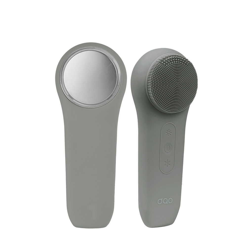 글로우텀 진동클렌저 LED테라피 온열 쿨링 실리콘브러쉬 진동세안기 피지제거 모공 클렌징