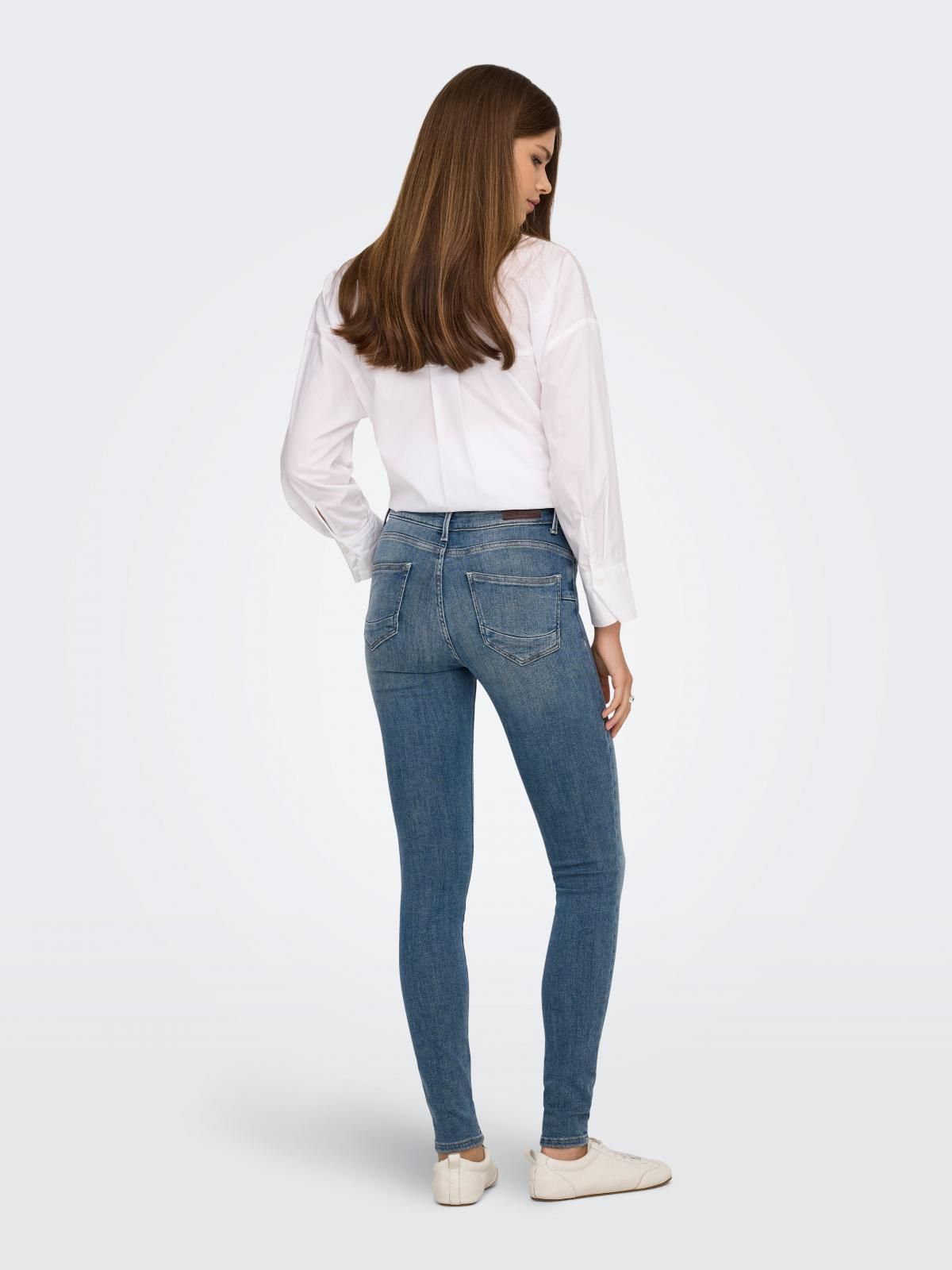 온리 데일리 미드라이즈 스키니핏 데님 청바지 15366668_7026 - 상세 이미지 2