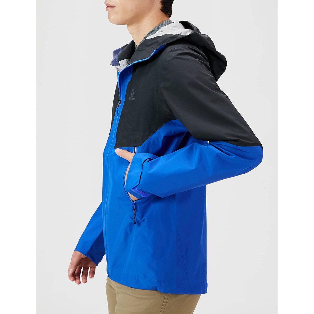 살로몬 남성 아웃라인 쉘 자켓등산 캠핑 OUTLINE TEX HYBRID JACKET MEN - 상세 이미지 5
