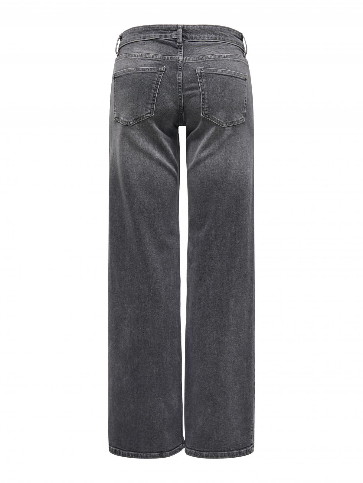 온리 로우웨이스트 스트레이트핏 데님 청바지 15370707_3601 GREY / GREY DENIM - 상세 이미지 2