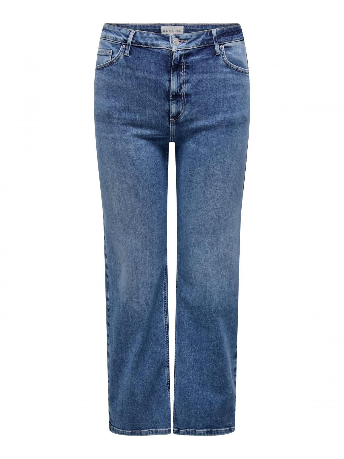온리 하이웨이스트 데님 와이드핏 진 15349905_2115 BLUE / MEDIUM BLUE DENIM - 상세 이미지 3