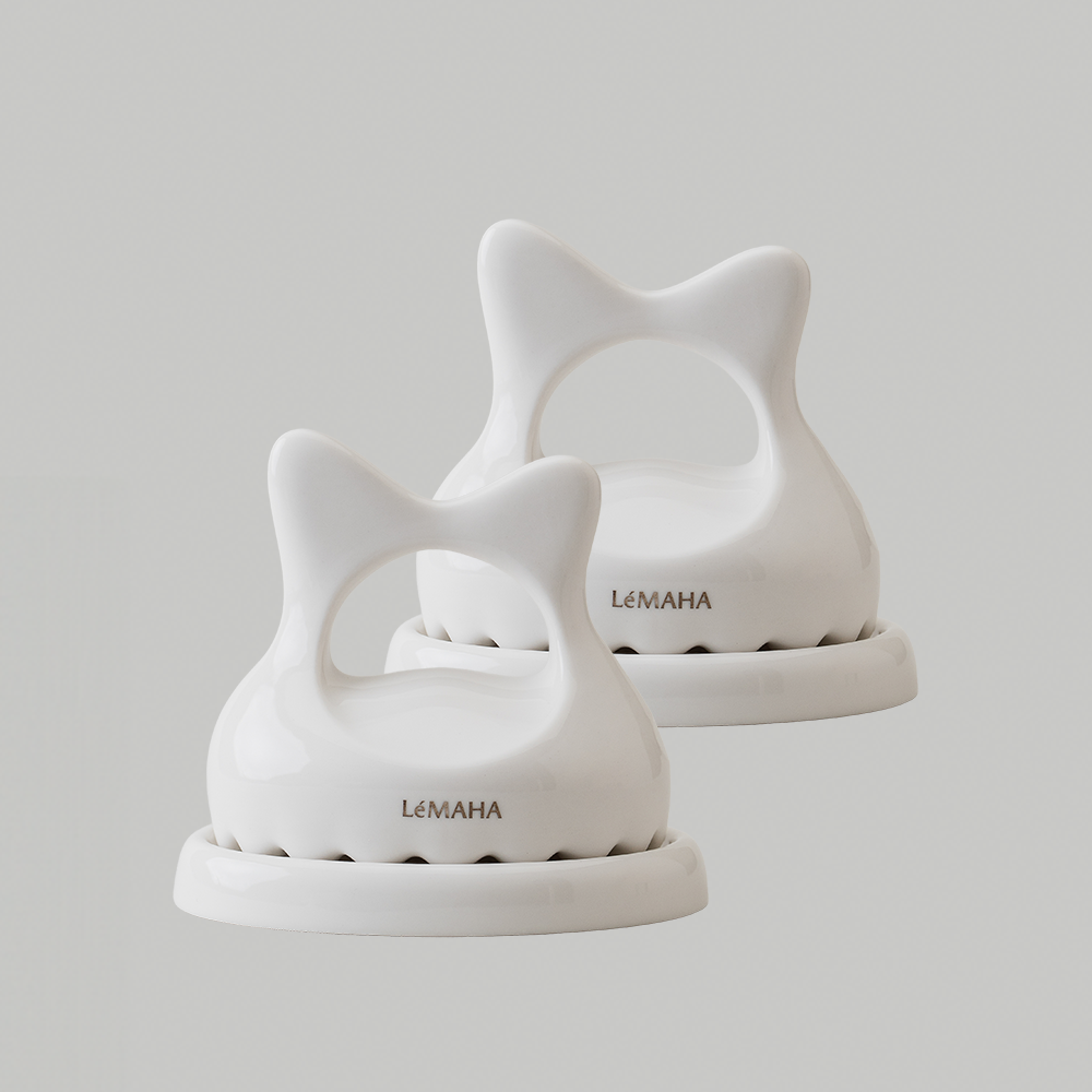 르마하 몸 괄사 2SET 바디 경락 림프 두피 얼굴 리프 승모근 마사지