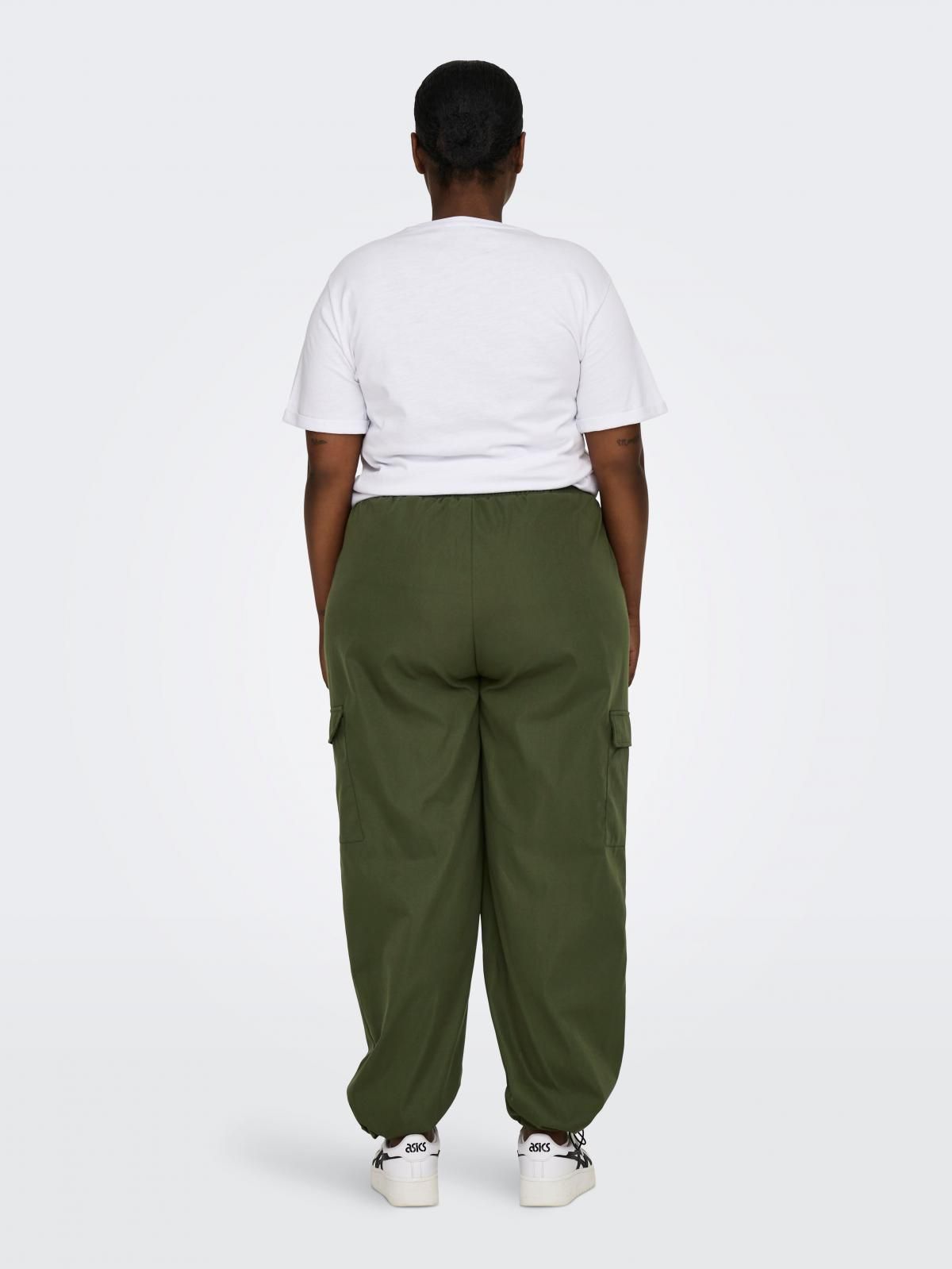 온리 테크니컬 카고 조거 팬츠 레귤러핏 15304573_1716 GREEN / RIFLE GREEN - 상세 이미지 2