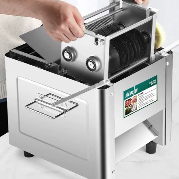 강력 육절기 고기 세절기 정육 냉장 탁상용 민찌기 21mm