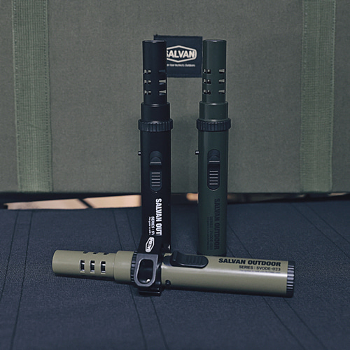 살반 택티컬 캠핑 토치 가스 휴대용 요리용 미니토치