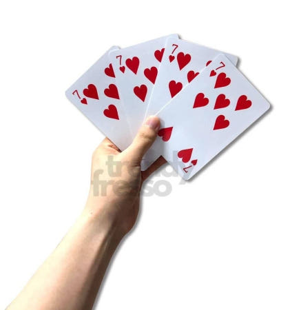 [트렌디프레소협력사]노드룸 7이2 변하는 카드 점보사이즈 마술 숫자마술 변하는카드