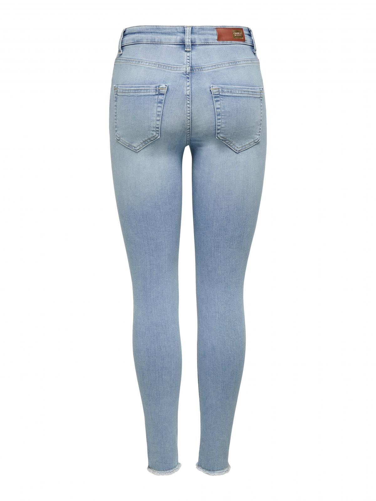 온리 라이트데님 미드웨이스트 스키니핏 진 15164319_2116 BLUE / LIGHT BLUE DENIM - 상세 이미지 4